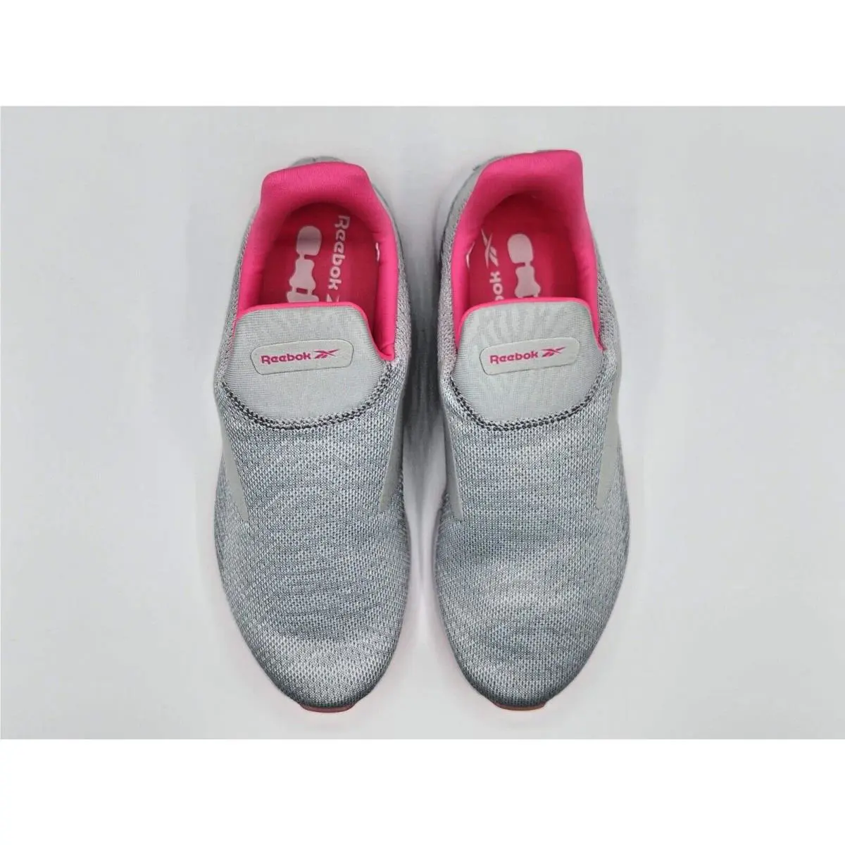 Reebok shoes - Reebok Daily Fix DMX Slip-on - Pure Grey/White/Pink (UPC: 195734830198) 5