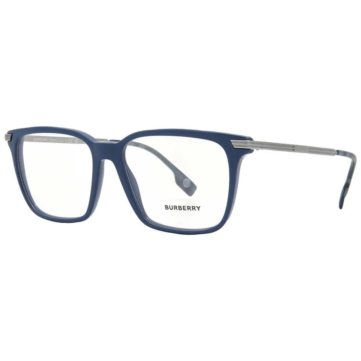 Burberry Ellis Demo Square Men`s Eyeglasses BE2378 4058 55 BE2378 4058 55