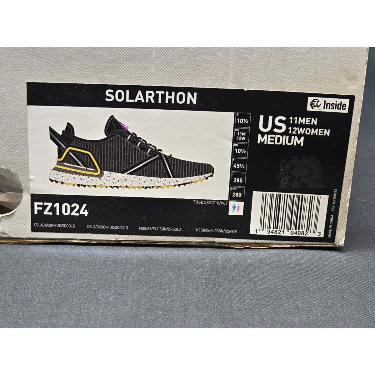 Adidas shoes - adidas Solarthon - Solarthon - FZ1024 - Black 9