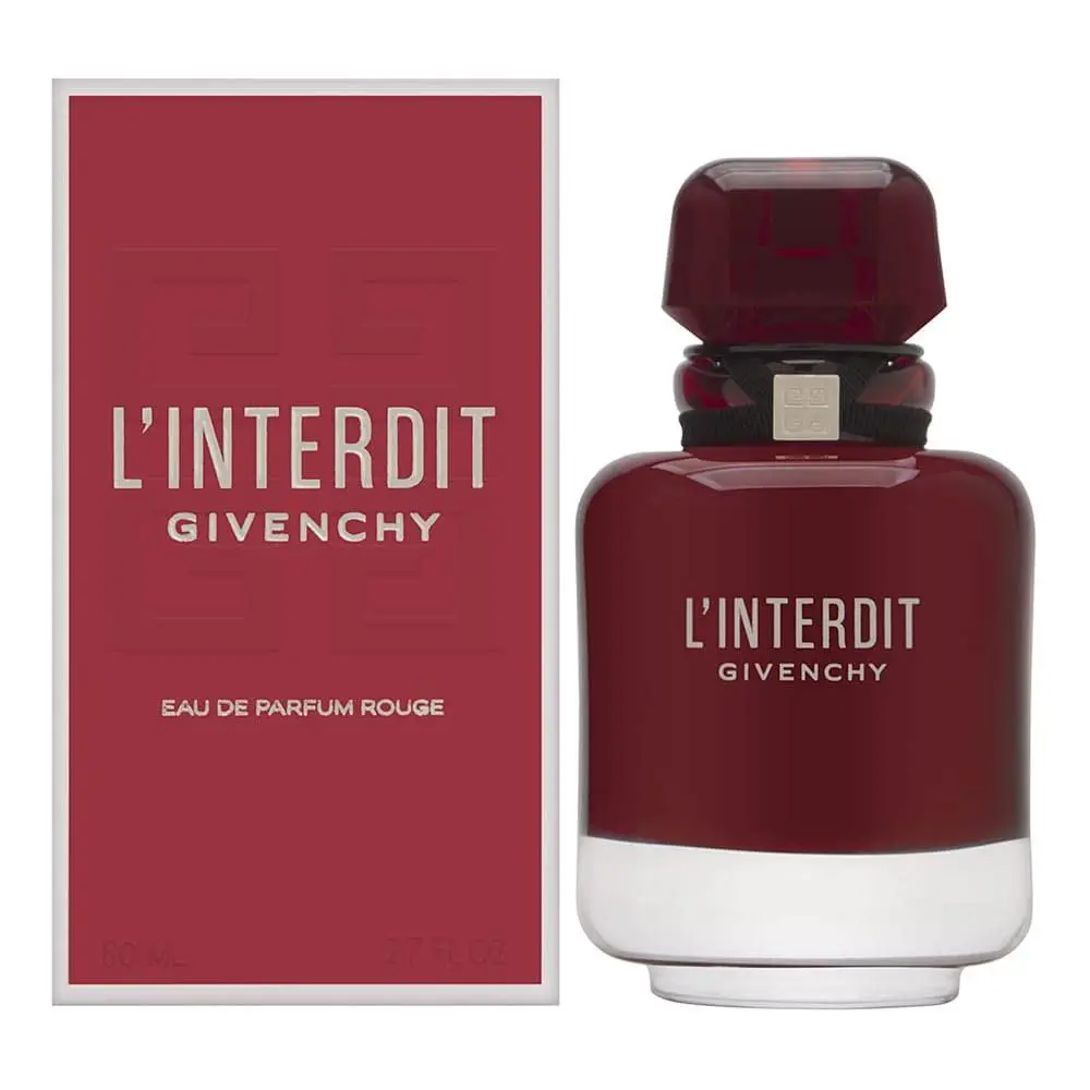 L`interdit Rouge by Givenchy Eau De Parfum Spray 2.6 oz For Women
