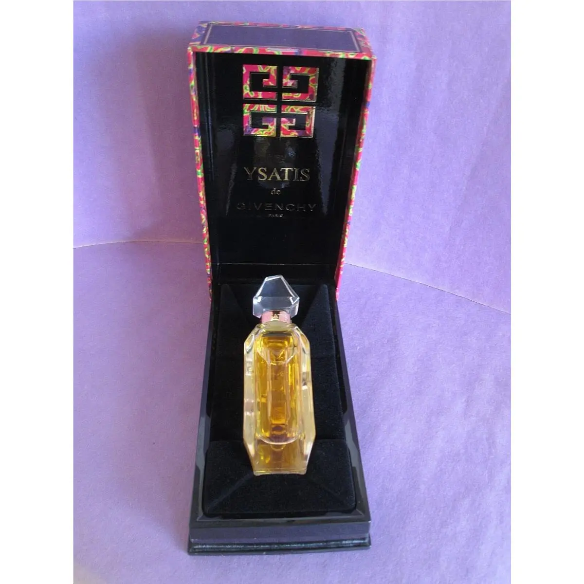 Ysatis Givenchy 1/2 oz 15 ml Pure Perfume Splash 1980s Vintage