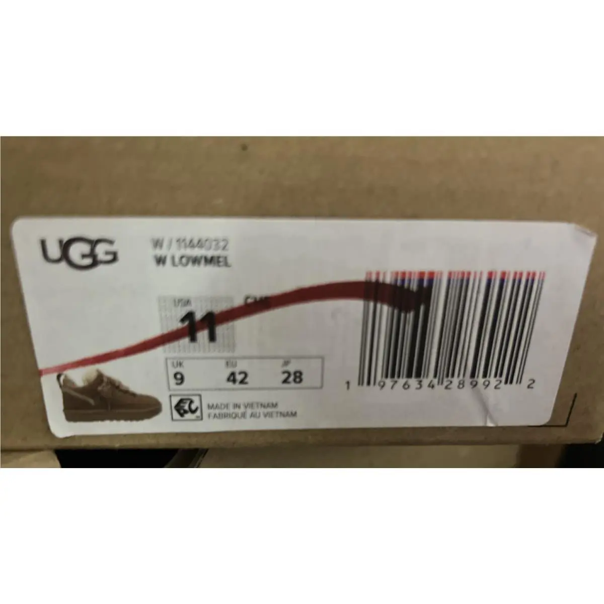 UGG shoes - UGG LOWMEL - LOWMEL - Chestnut 4