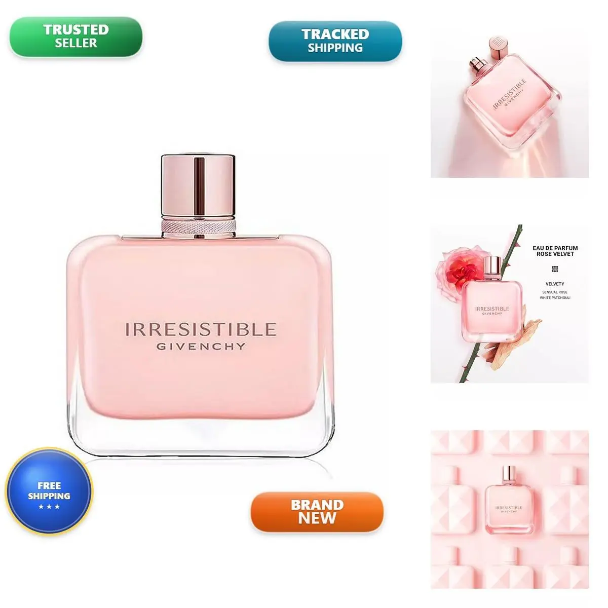 Givenchy Irresistible Rose Velvet Eau De Parfum Spray Women 2.7 Ounce