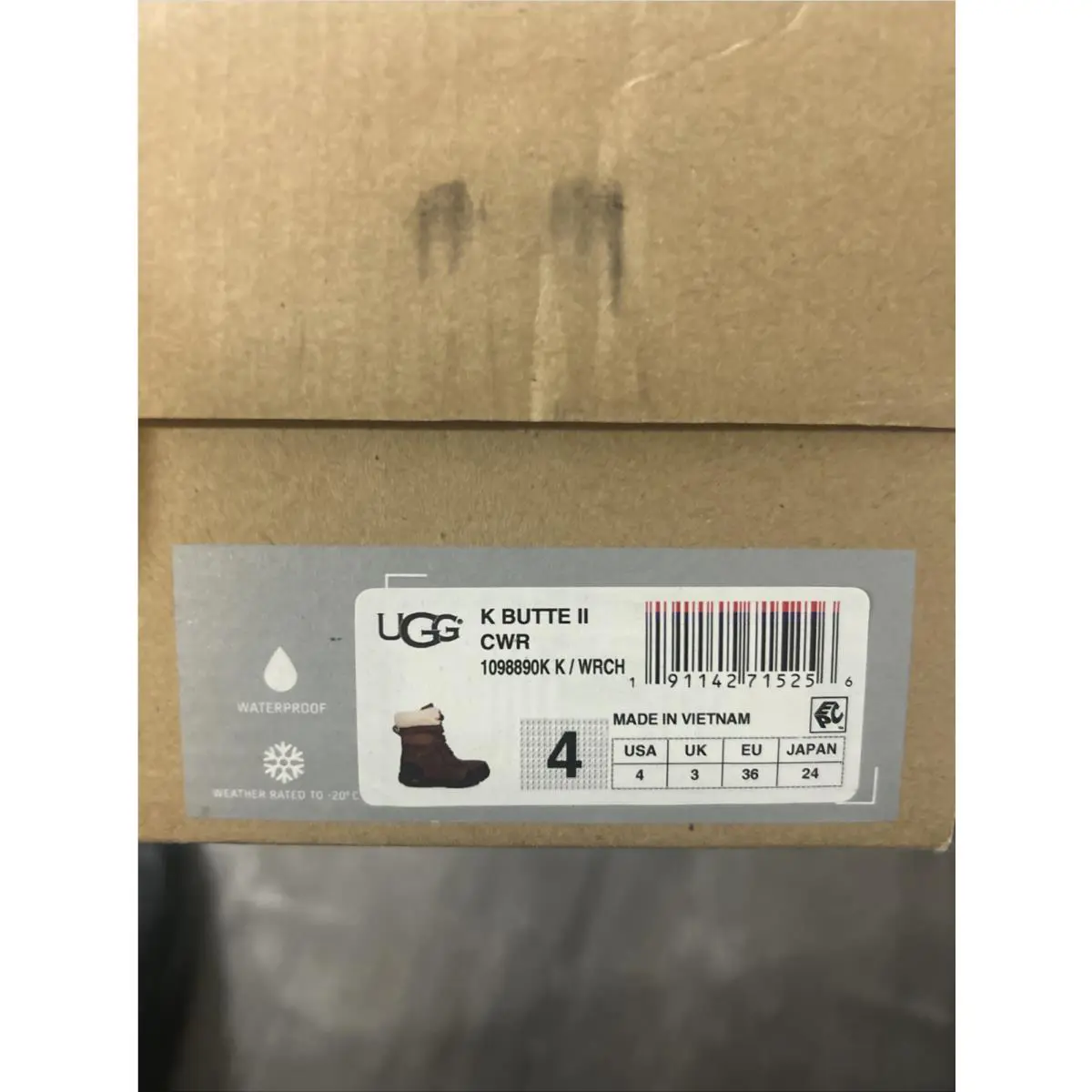 UGG shoes - UGG BUTTE II CWR 1098890K WORCHESTER - WORCHESTER 2