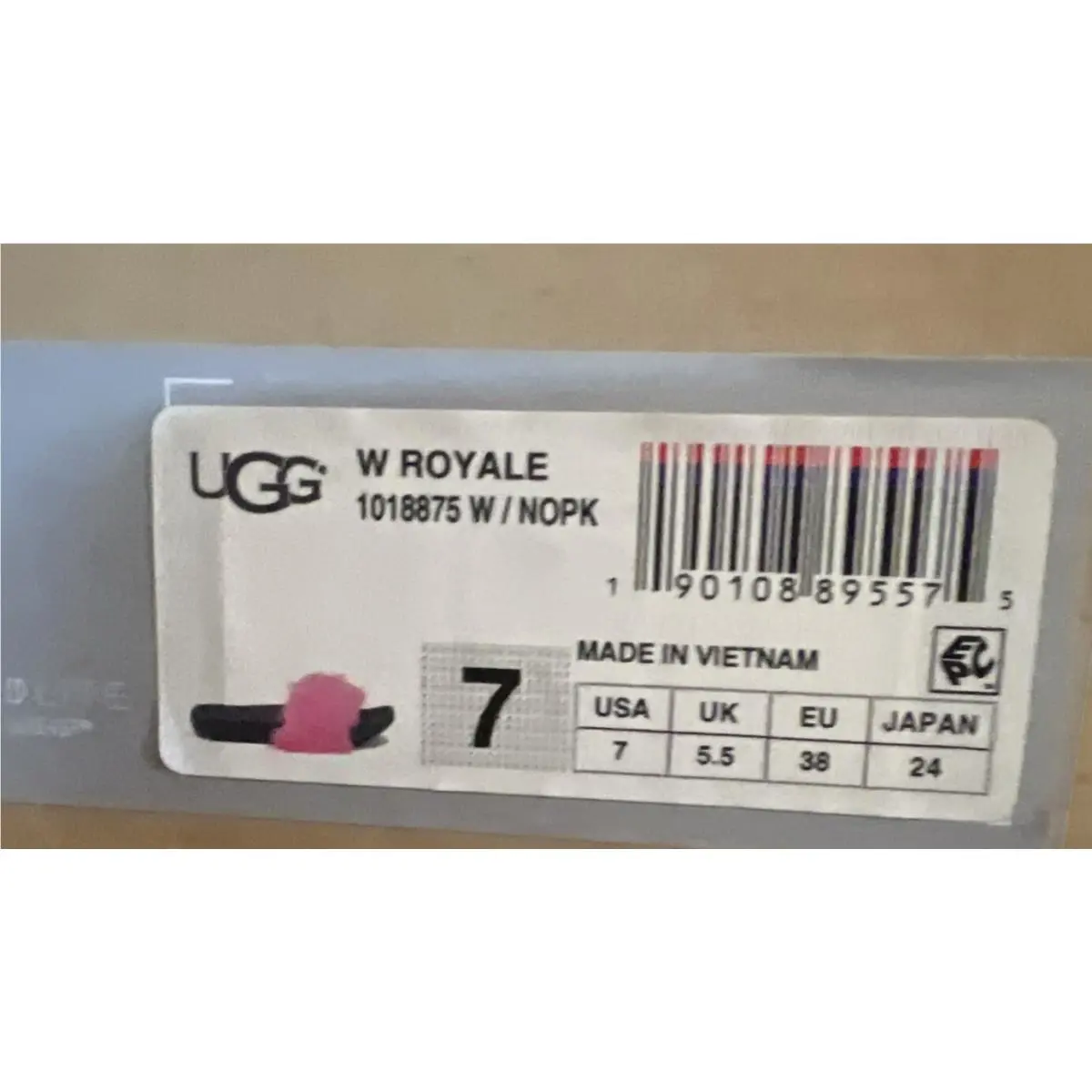 UGG shoes Royale - Neon Pink 3