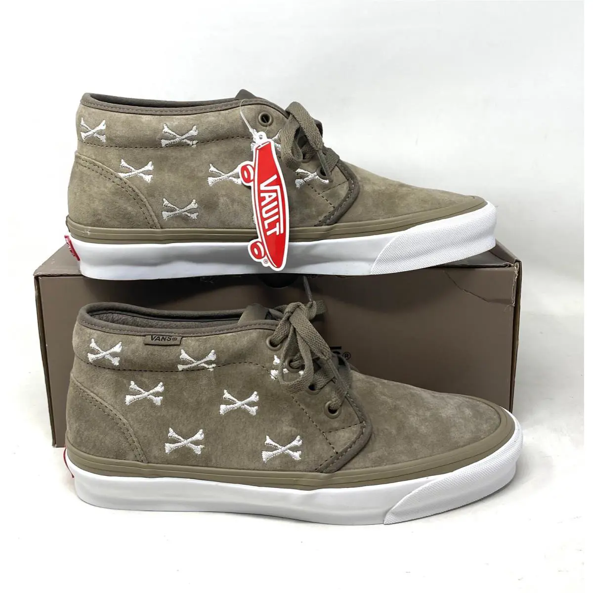 Vans shoes - VANS Vault Chukka LX - Vault Chukka - VN0A4U3GBMD - Beige 0