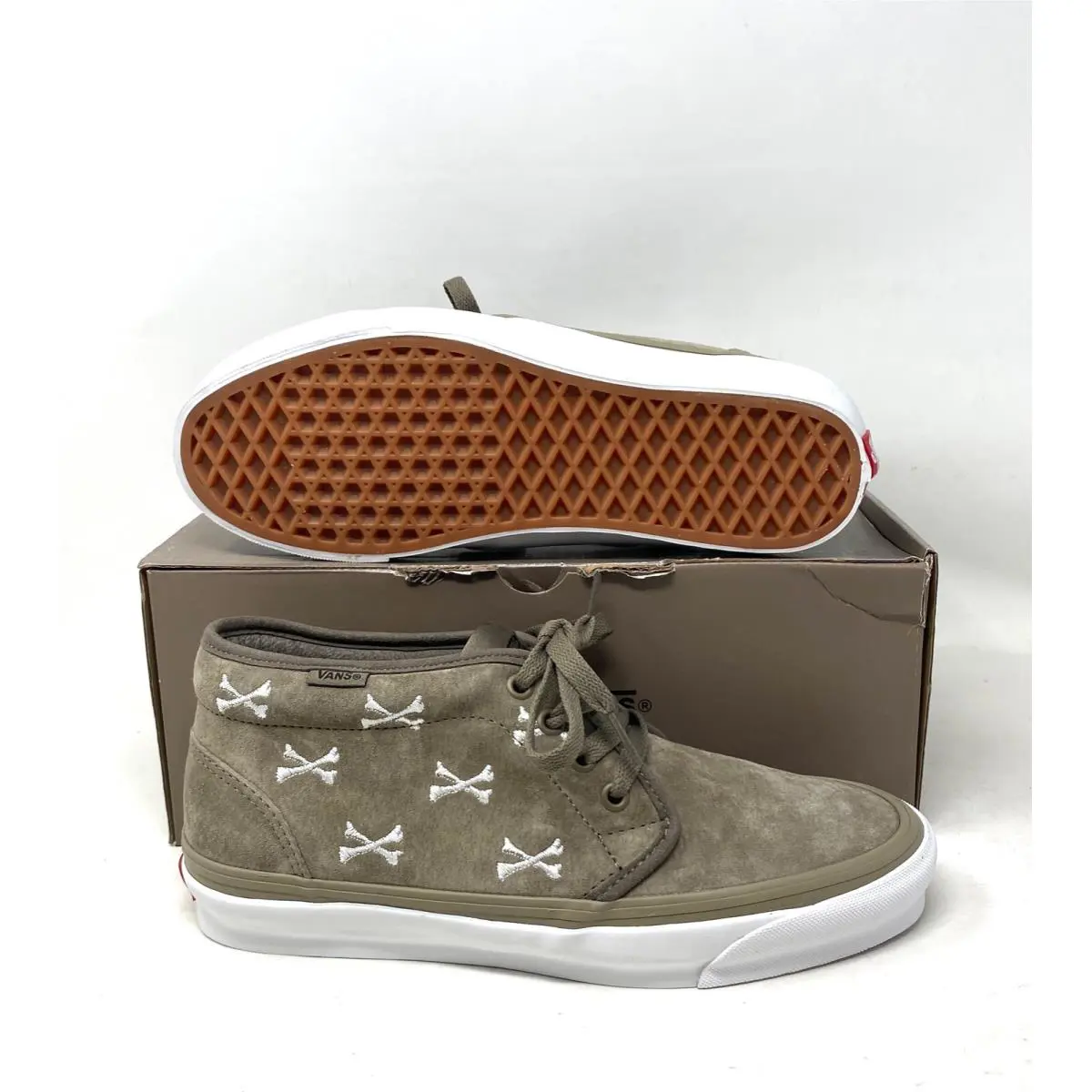 Vans shoes - VANS Vault Chukka LX - Vault Chukka - VN0A4U3GBMD - Beige 3