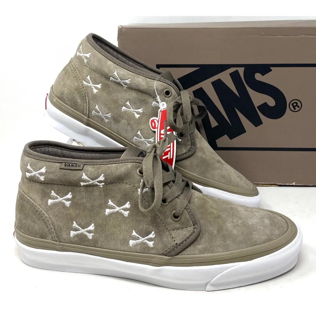 Vans shoes - VANS Vault Chukka LX - Vault Chukka - VN0A4U3GBMD - Beige 9