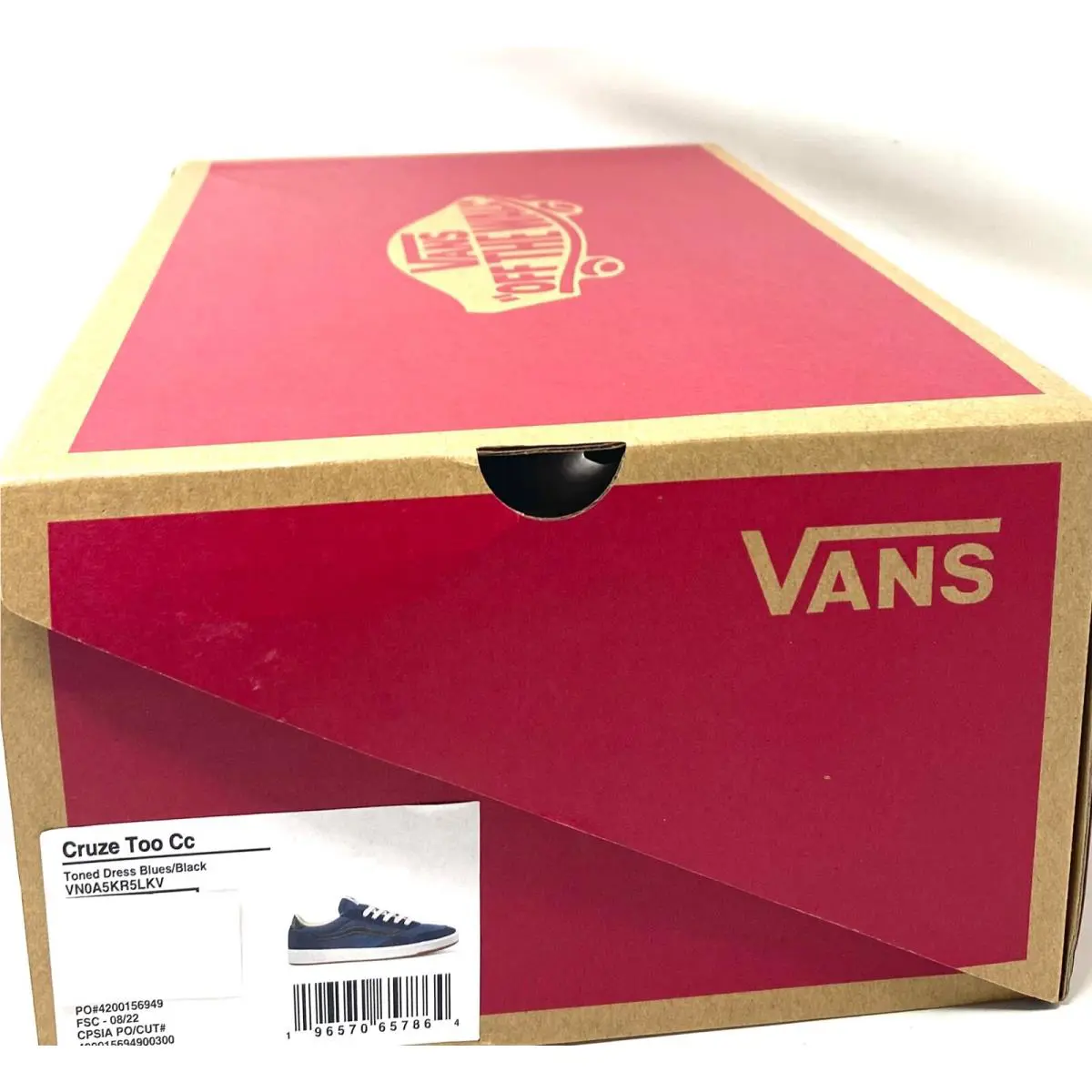 Vans shoes - VANS Cruze Too CC - Cruze Too - VN0A5KR5LKV - Blue 19