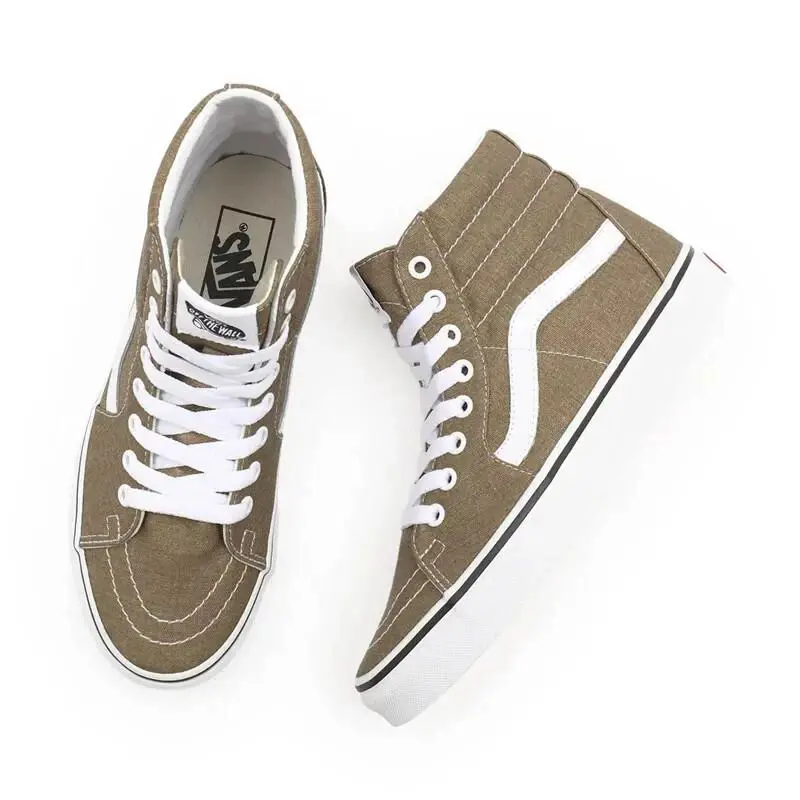 Vans shoes - VANS Sk8-Hi - VN0A32QG9EN - Bronze Age True White 0