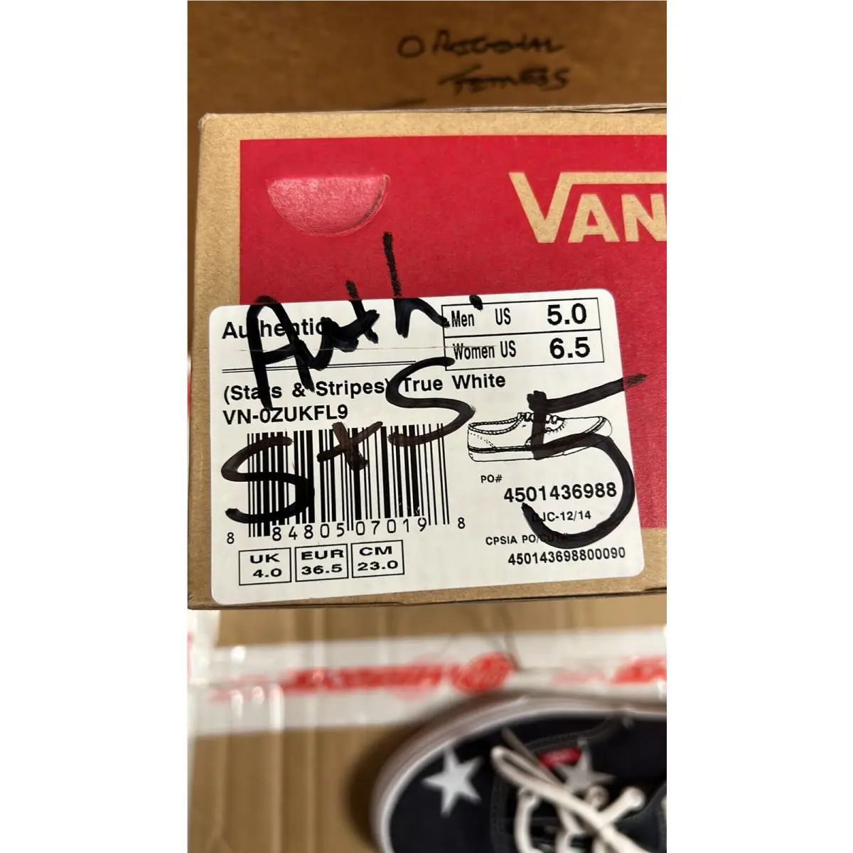 Vans shoes - Vans Stars - Stars - Blue 2