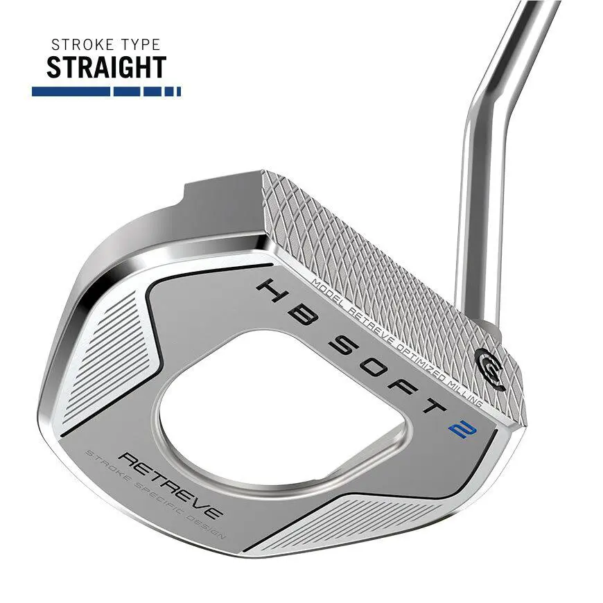 Cleveland Women`s Huntington Beach Soft 2 Retreve Putter - 2024 Model - Silver