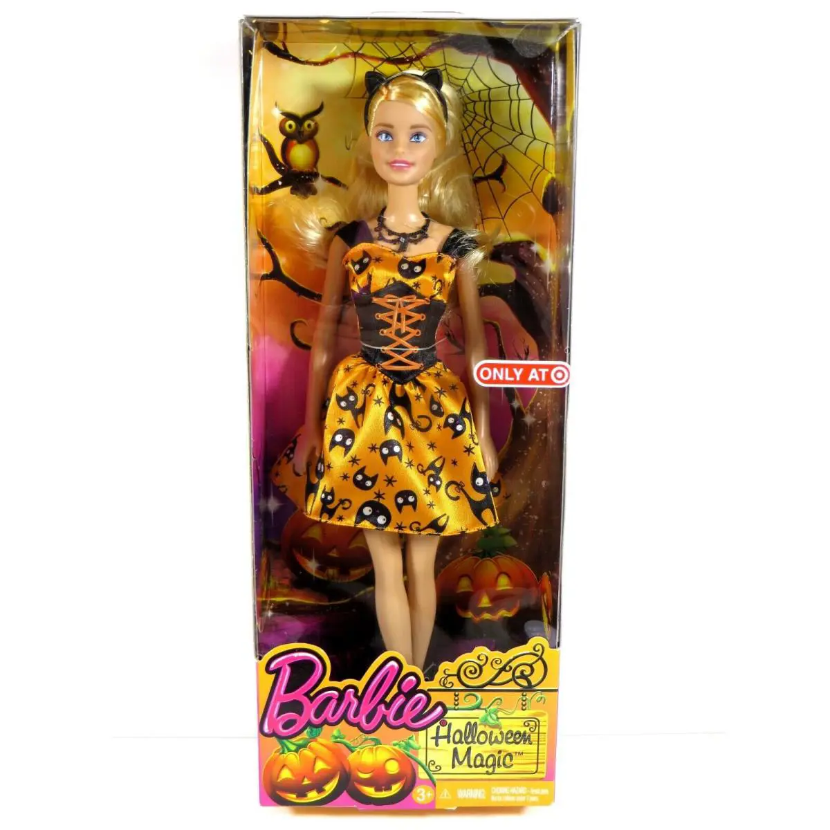 Barbie Doll 2014 Halloween Magic Cat Only AT Target CLW93
