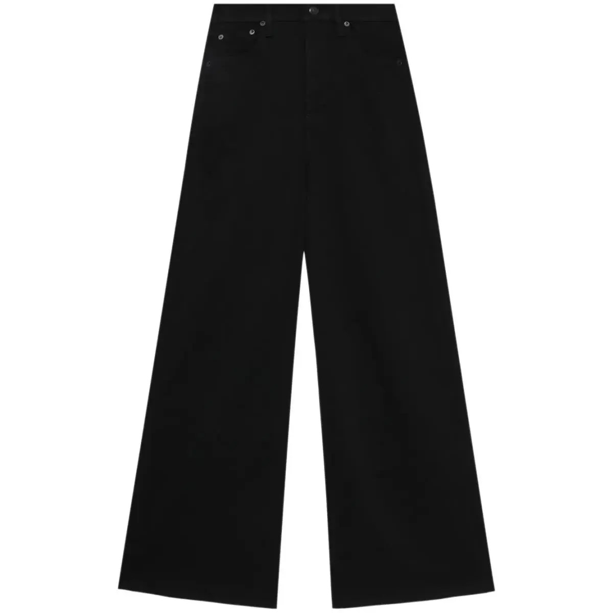 Rag Bone Women`s Sofie High-rise Wide Leg Jeans Black