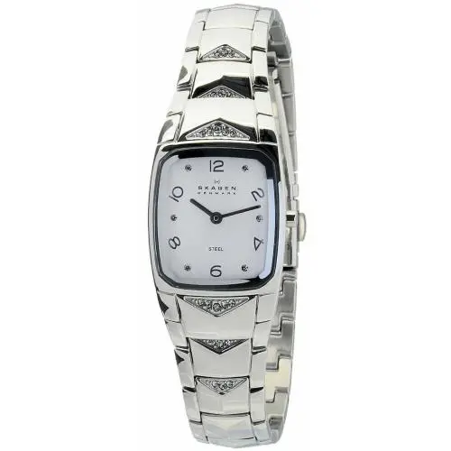 811SSX Silver Dial Stainless Steel Women`s Watch by Skagen