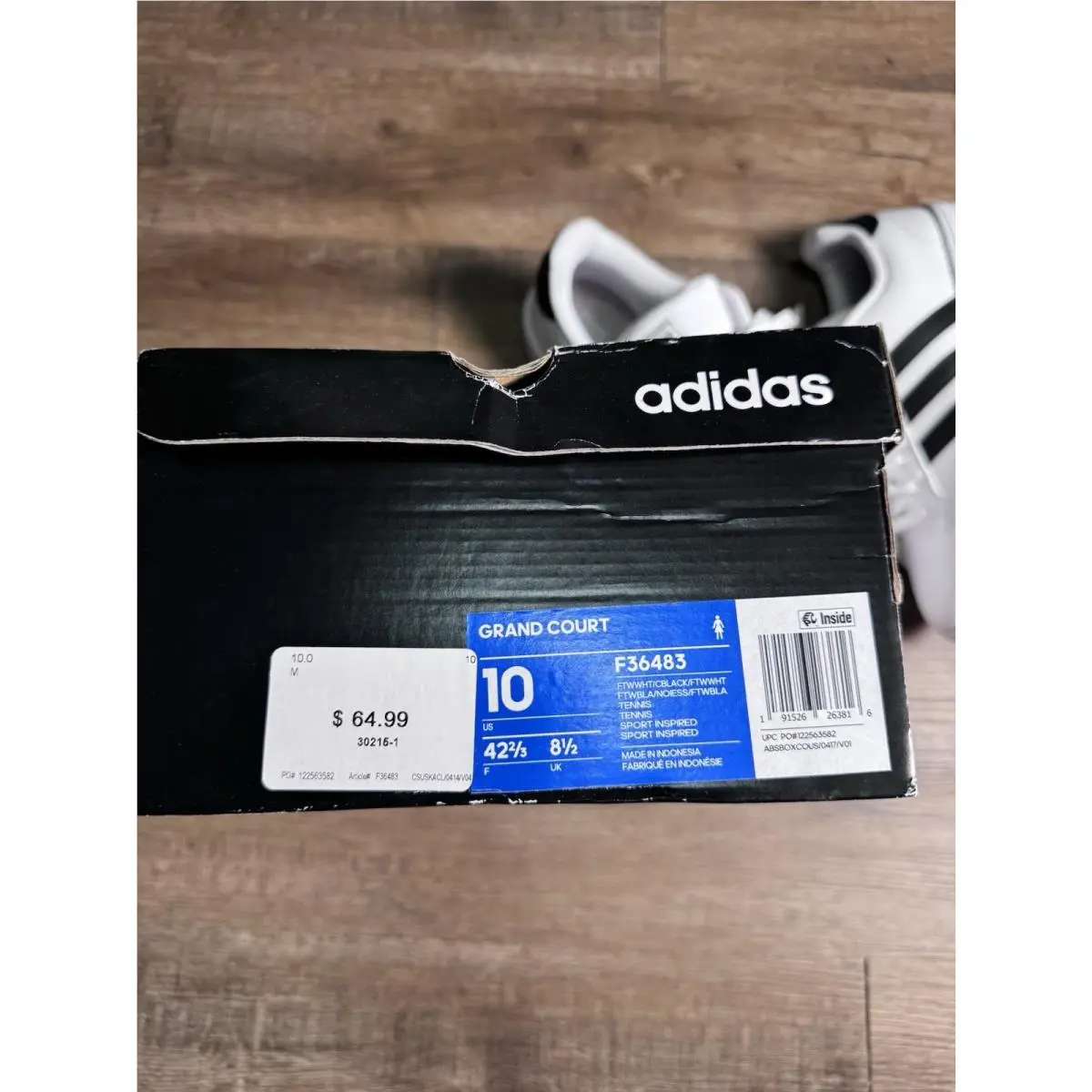 Adidas shoes - adidas Grand Court - Grand Court - F36483 - White 6