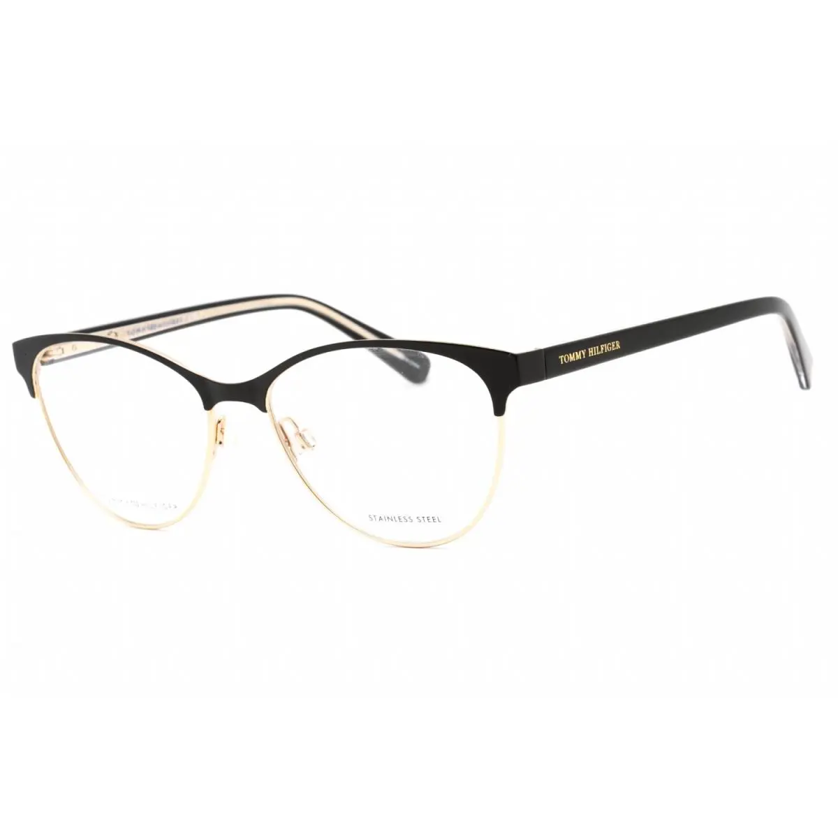 Tommy Hilfiger TH 1886 I46 Eyeglasses Matte Black Gold Frame 54mm