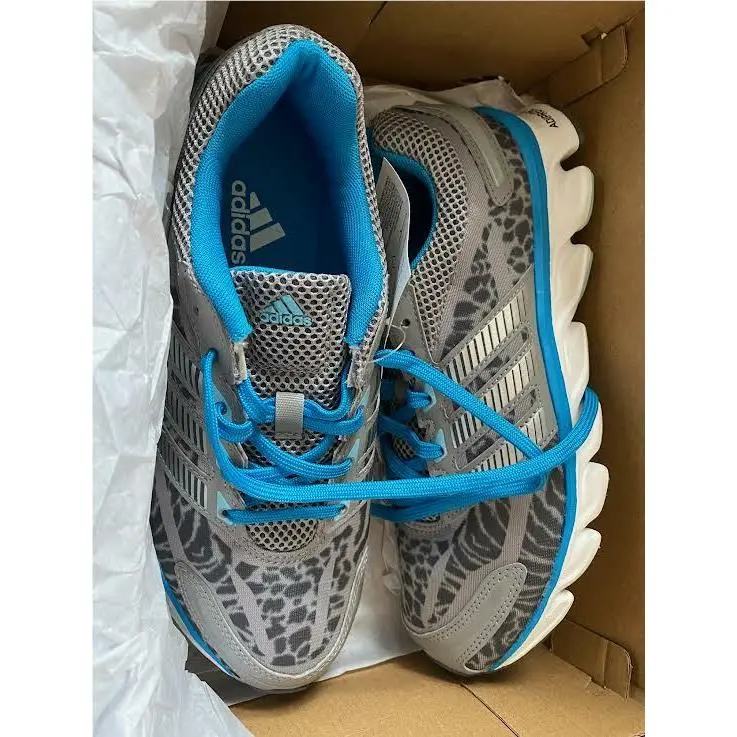 Adidas shoes - adidas Powerblaze - Powerblaze - blue grey white silver 7