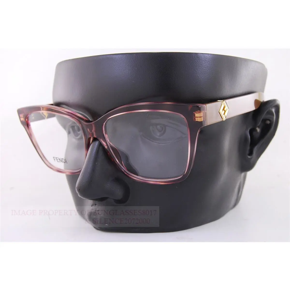 Fendi Eyeglass Frames FE 50117I 055 Brown For Women Size 55mm