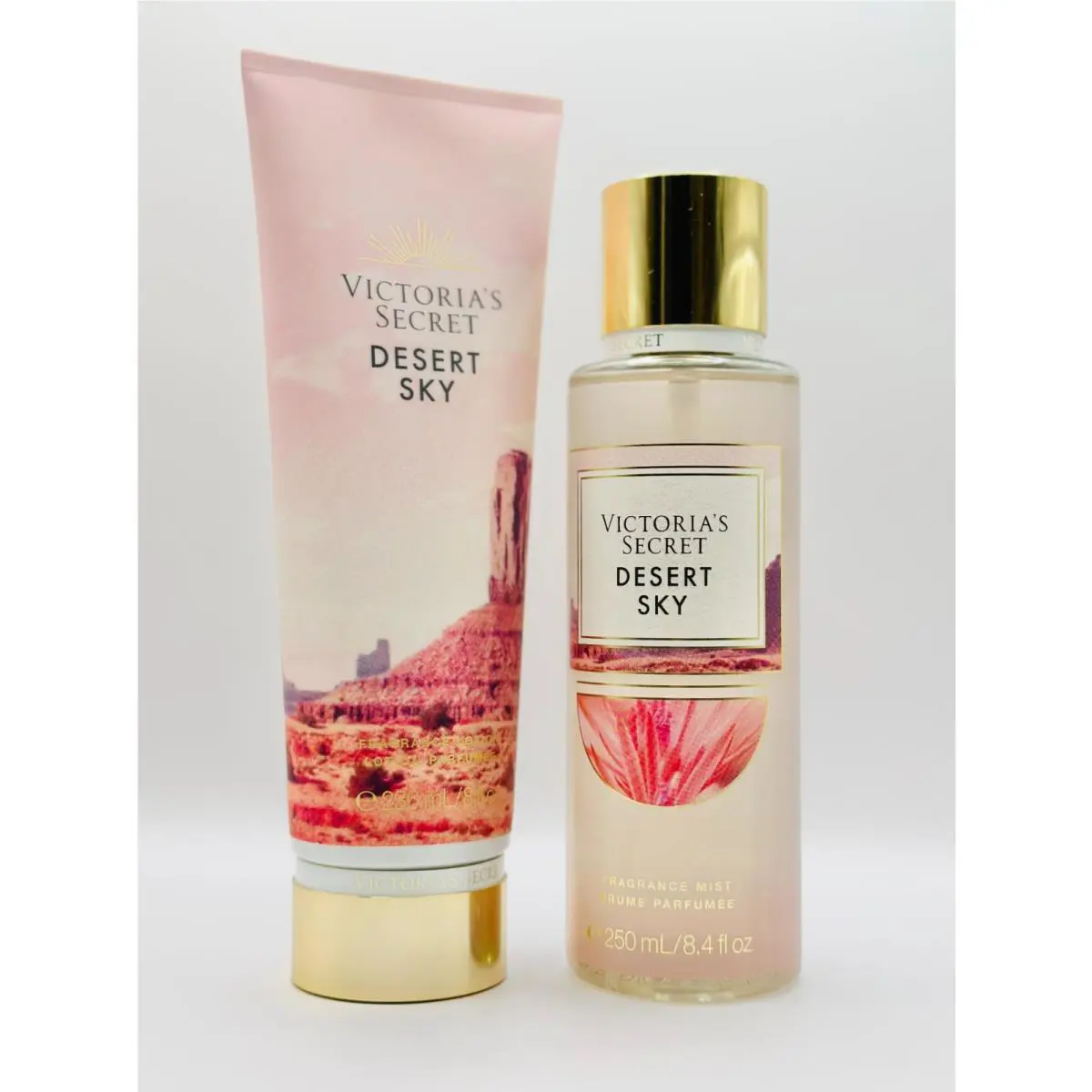 Victoria’s Secret Desert Sky Body Mist Spray Splash and Cream 8.4 oz