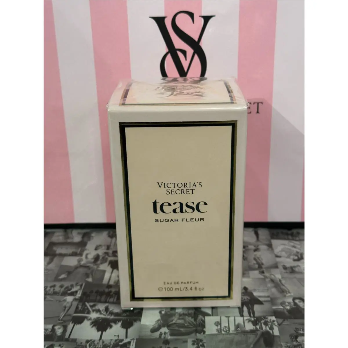 Victoria`s Secret Tease Sugar Fleur Perfume Edp Eau DE Parfum 3.4 oz