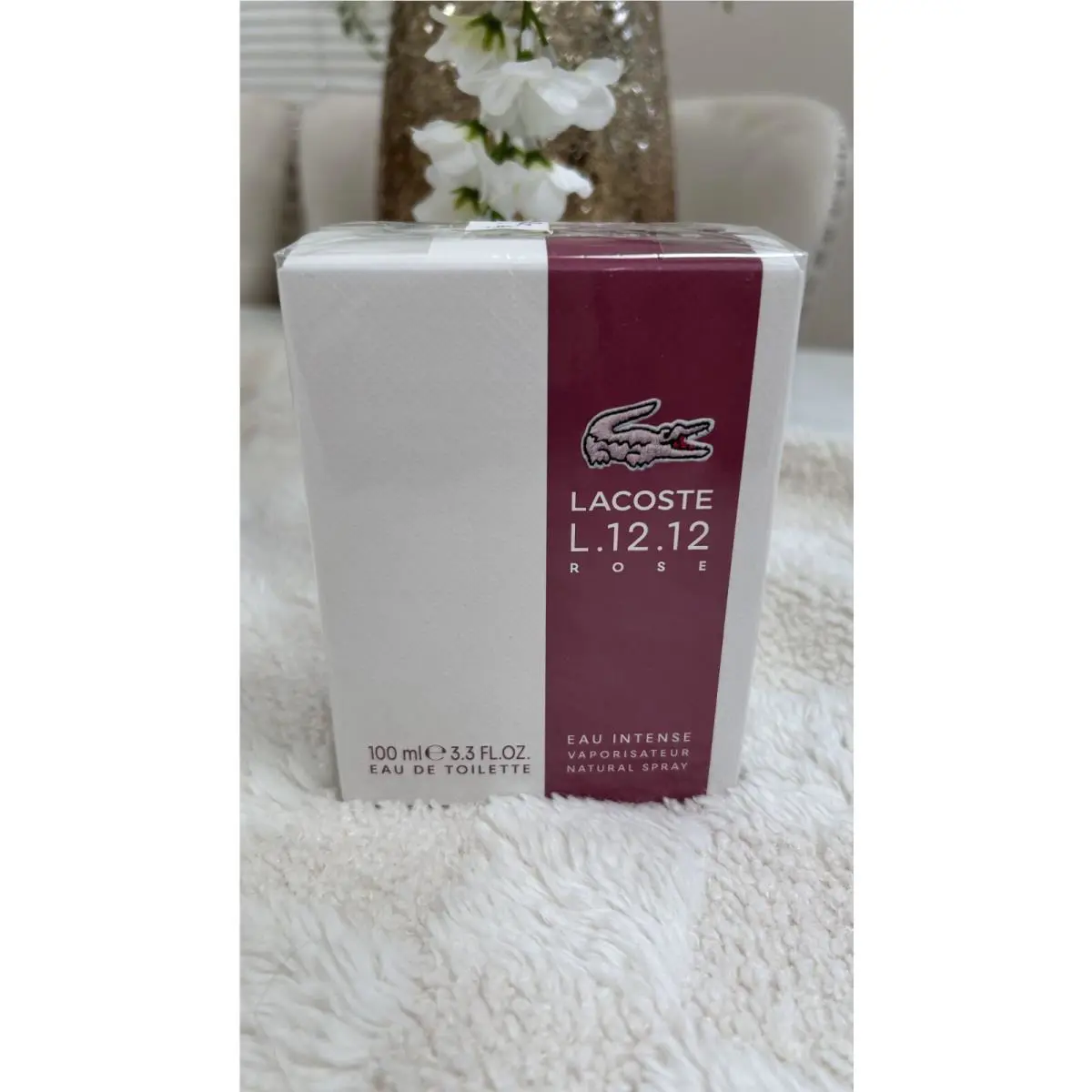 Lacoste L. 12. 12 Rose Edt Intense 100ML Spray