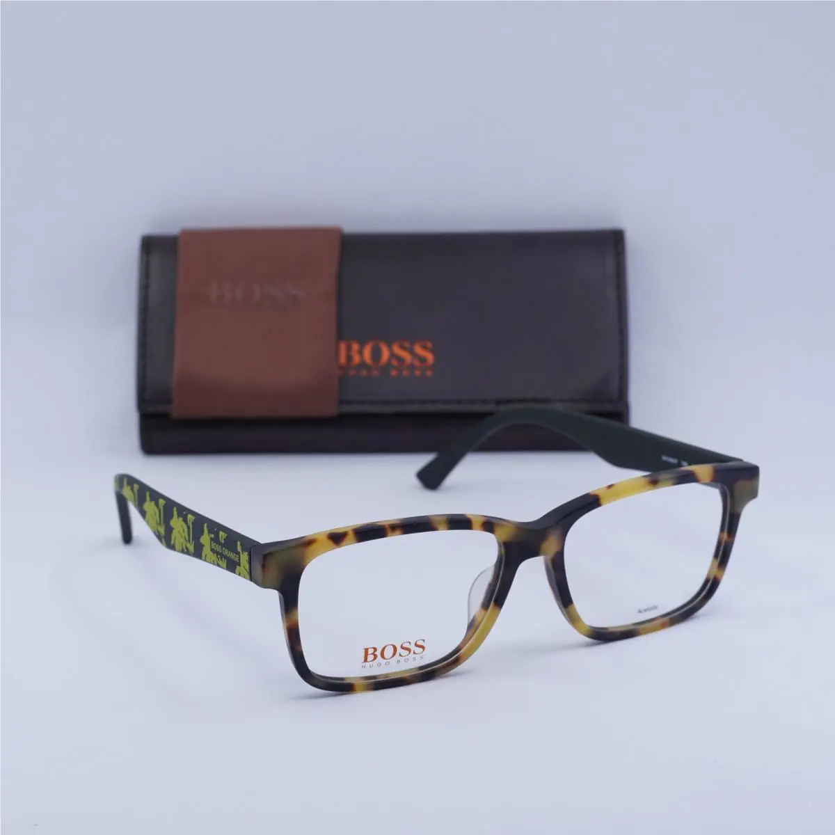 Hugo Boss Orange BO 0262/F Tbb Yellow Havana 54mm Eyeglasses