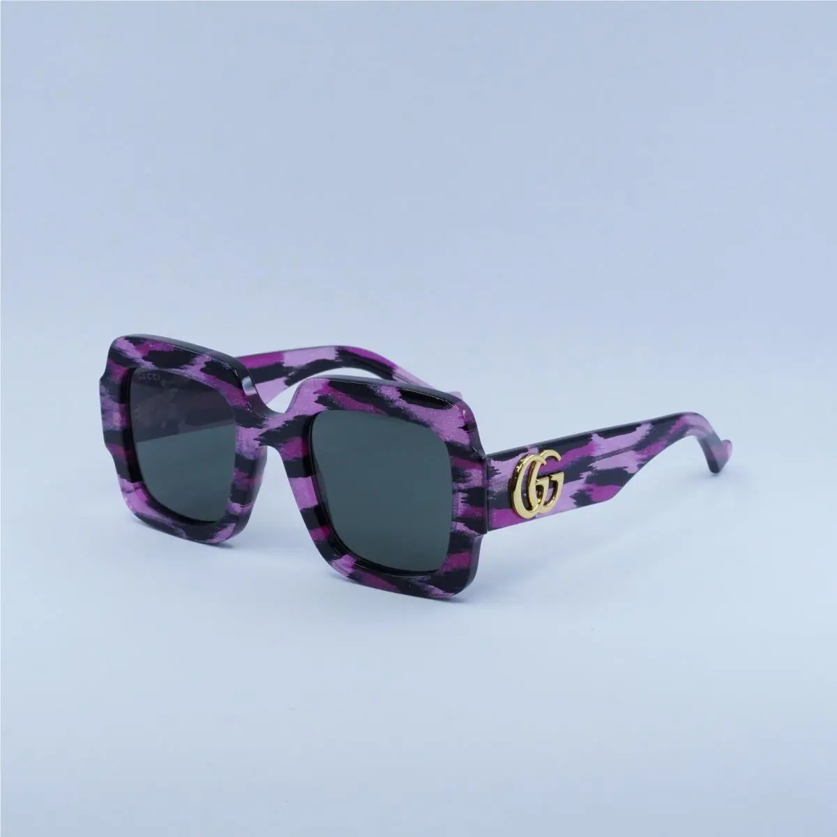 Gucci GG1547S 003 Glitter Fuchsia with Black Striped/grey 50-24-145