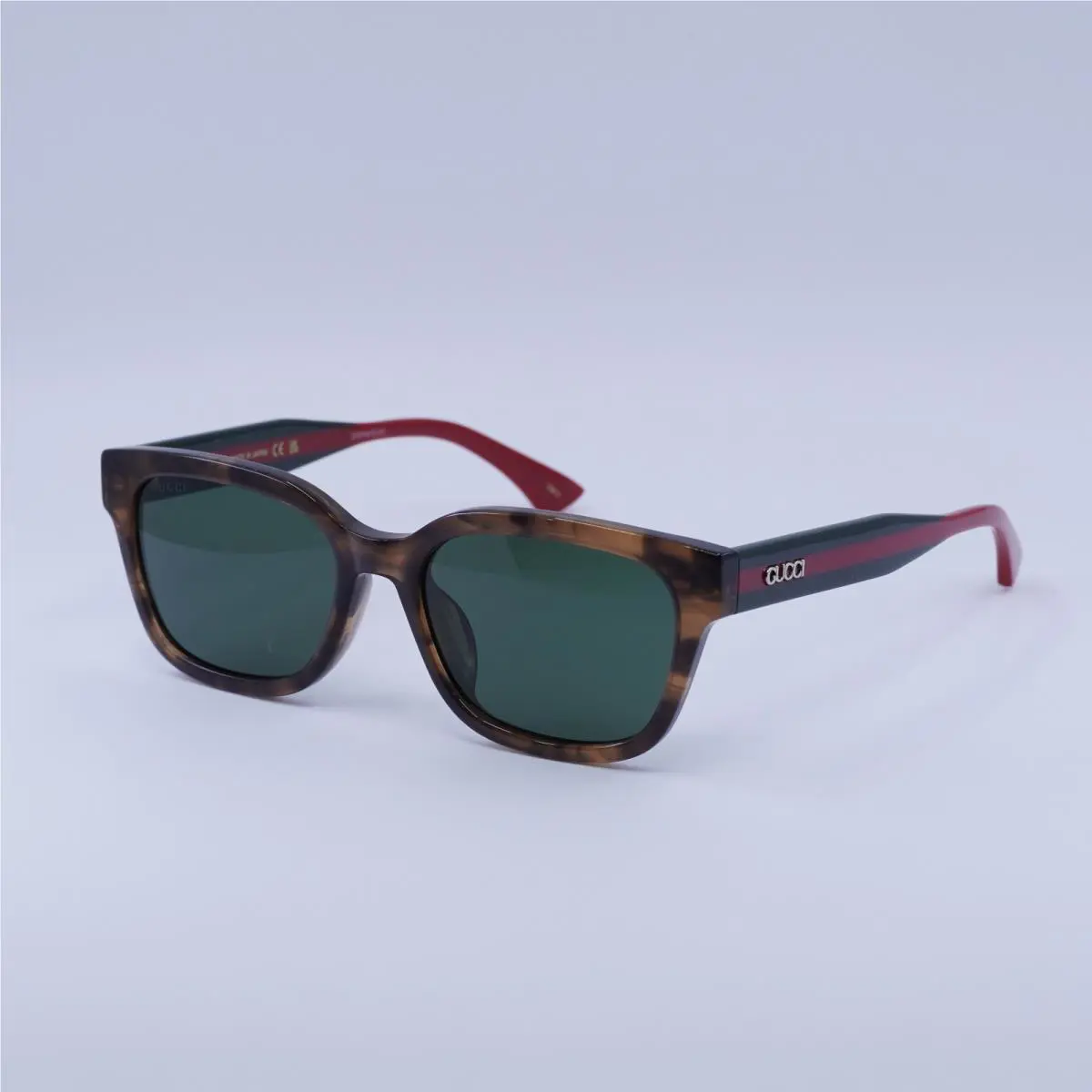Gucci GG1872SK 003 Brown Havana/green/red/green 56-18-145 Sunglasses