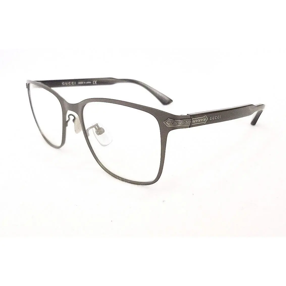 Gucci Men`s Optical Frame GG0070O 003 Titanium Ruthenium Made IN Japan