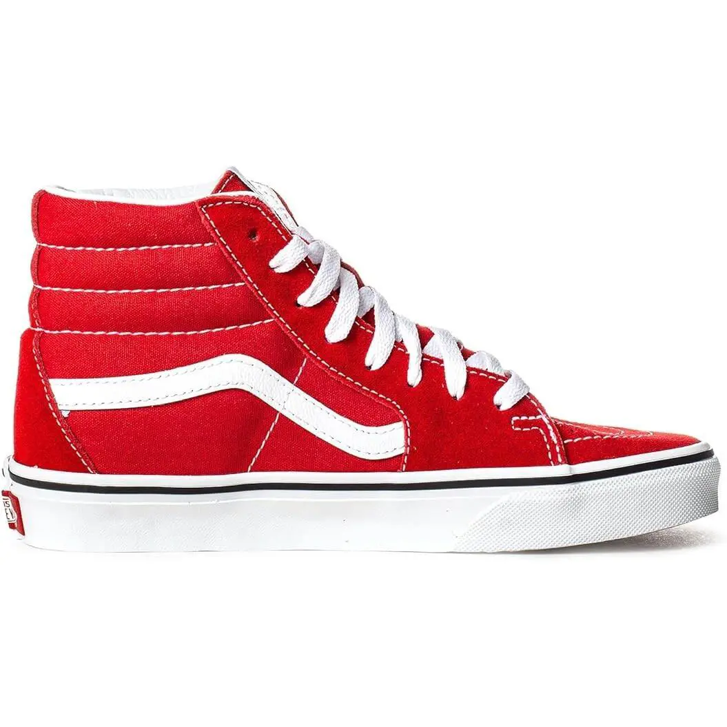 Vans shoes - VANS Sk8-Hi - VNO4BV6JV6 - Red 4