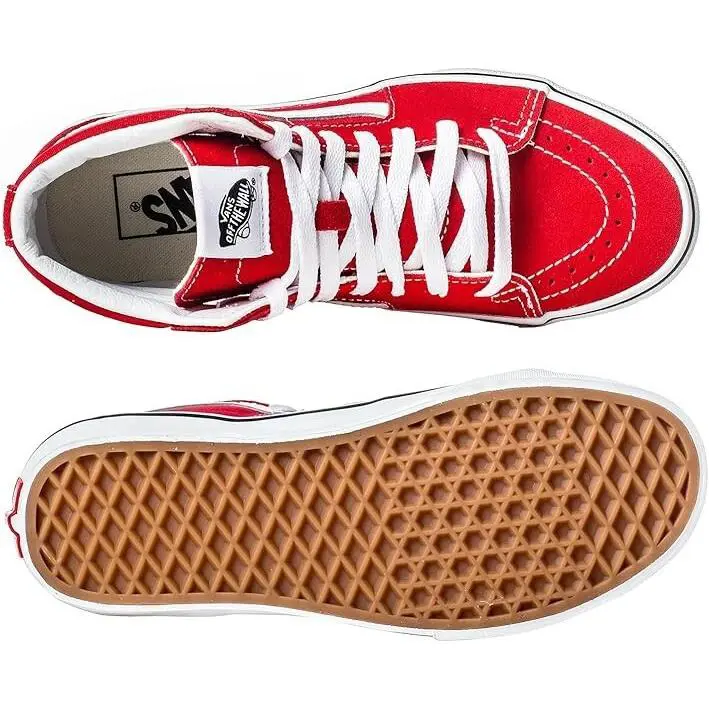 Vans shoes - VANS Sk8-Hi - VNO4BV6JV6 - Red 5
