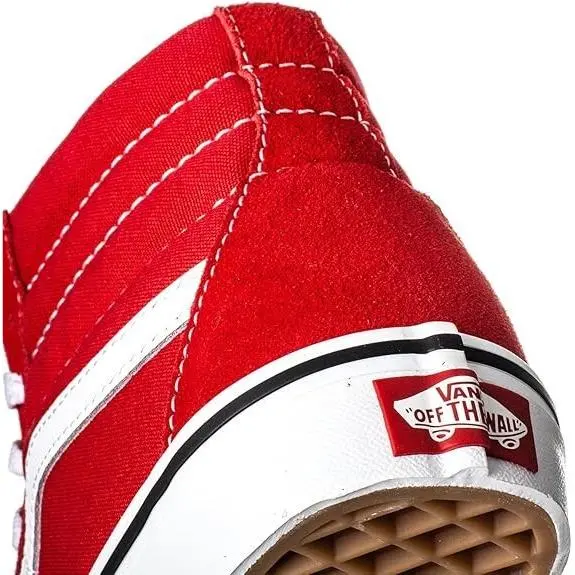Vans shoes - VANS Sk8-Hi - VNO4BV6JV6 - Red 9