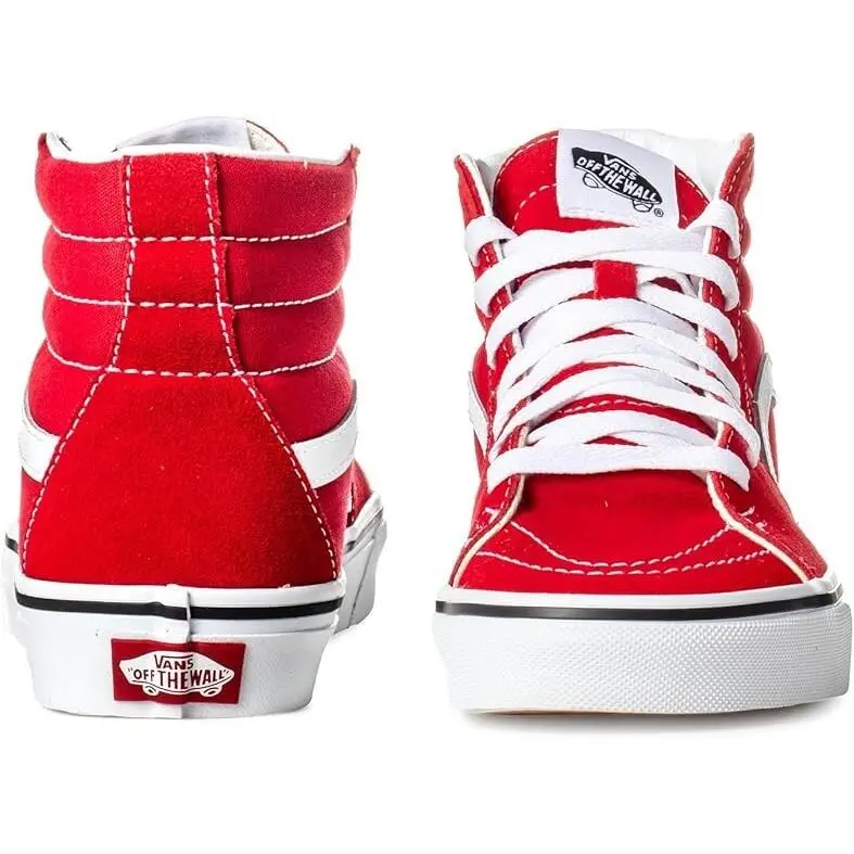 Vans shoes - VANS Sk8-Hi - VNO4BV6JV6 - Red 8