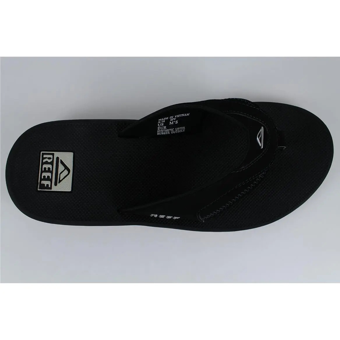 Reef shoes - Black, Full way: Black/Silver/Gum 13
