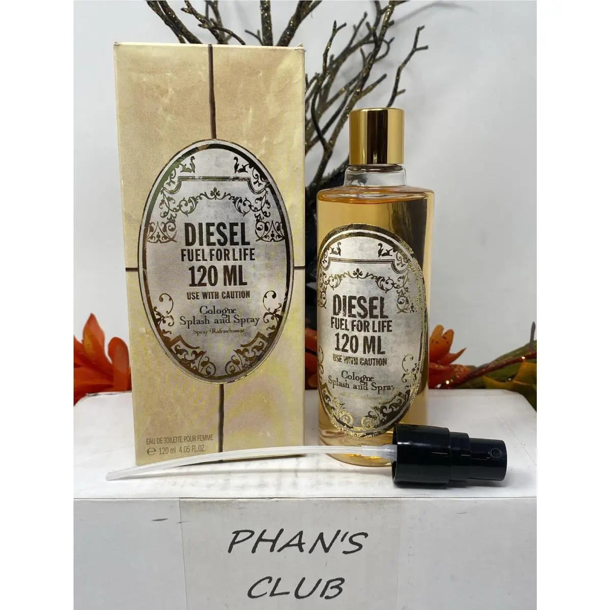 Diesel Fuel For Life Cologne 4.05oz Edt Chypre Floral Perfume For Women