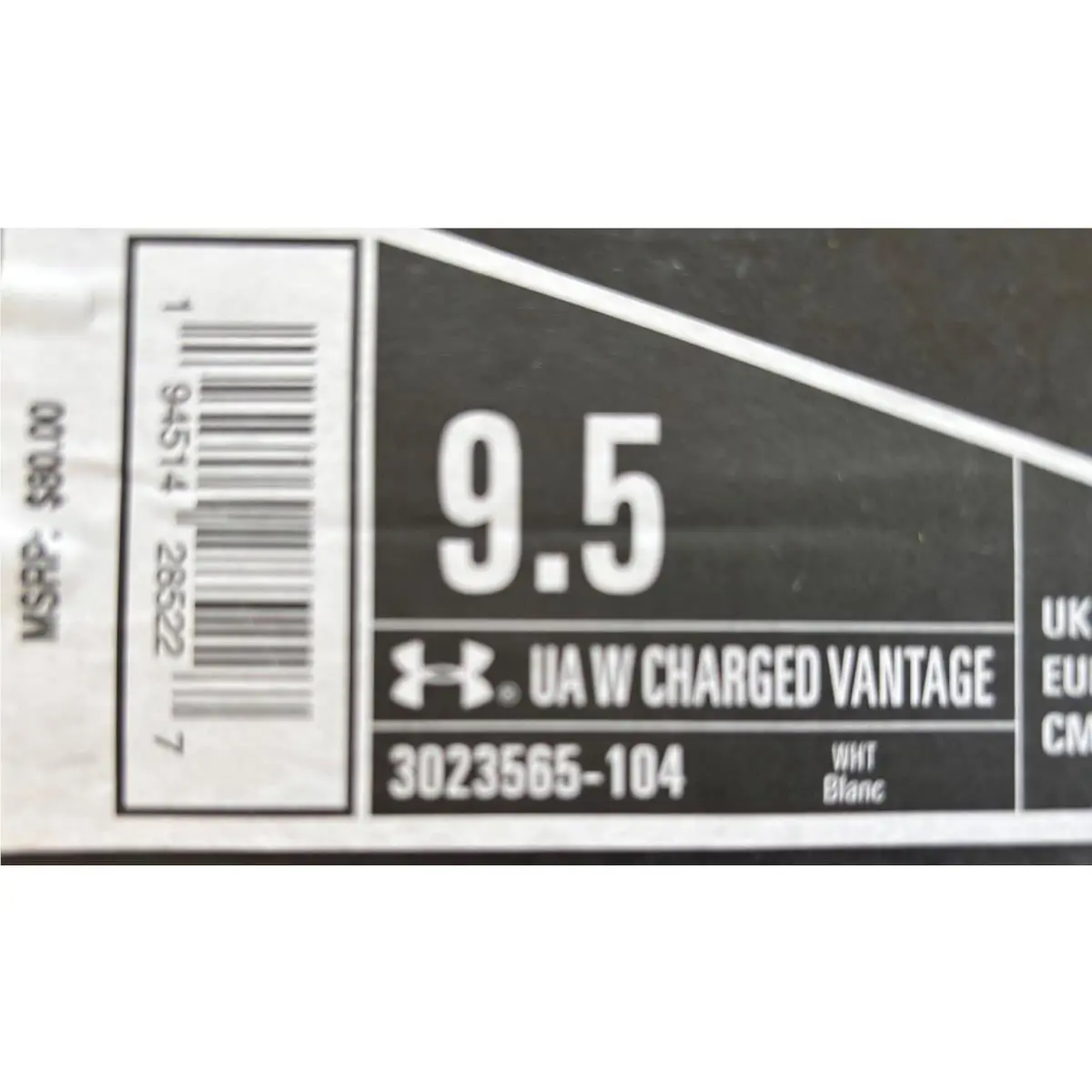 Under Armour shoes - Under Armour Charged Vantage - Charged Vantage - 3023565 - White 5
