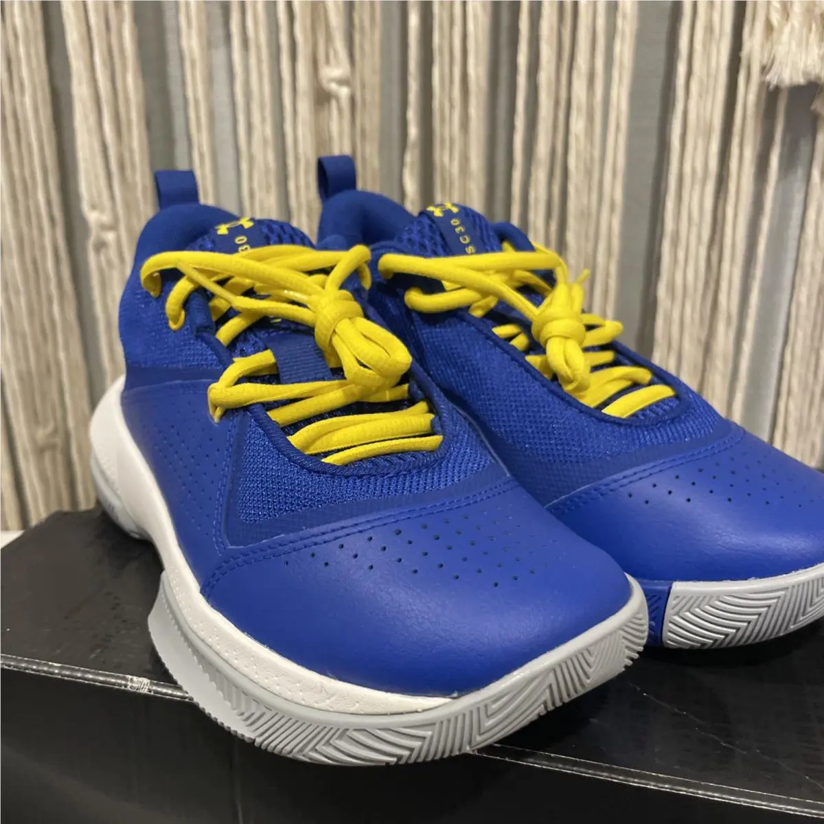 Under Armour shoes - Under Armour Curry 3ZERO - Curry - Royal Blue/White (UPC: 194512741381) 4