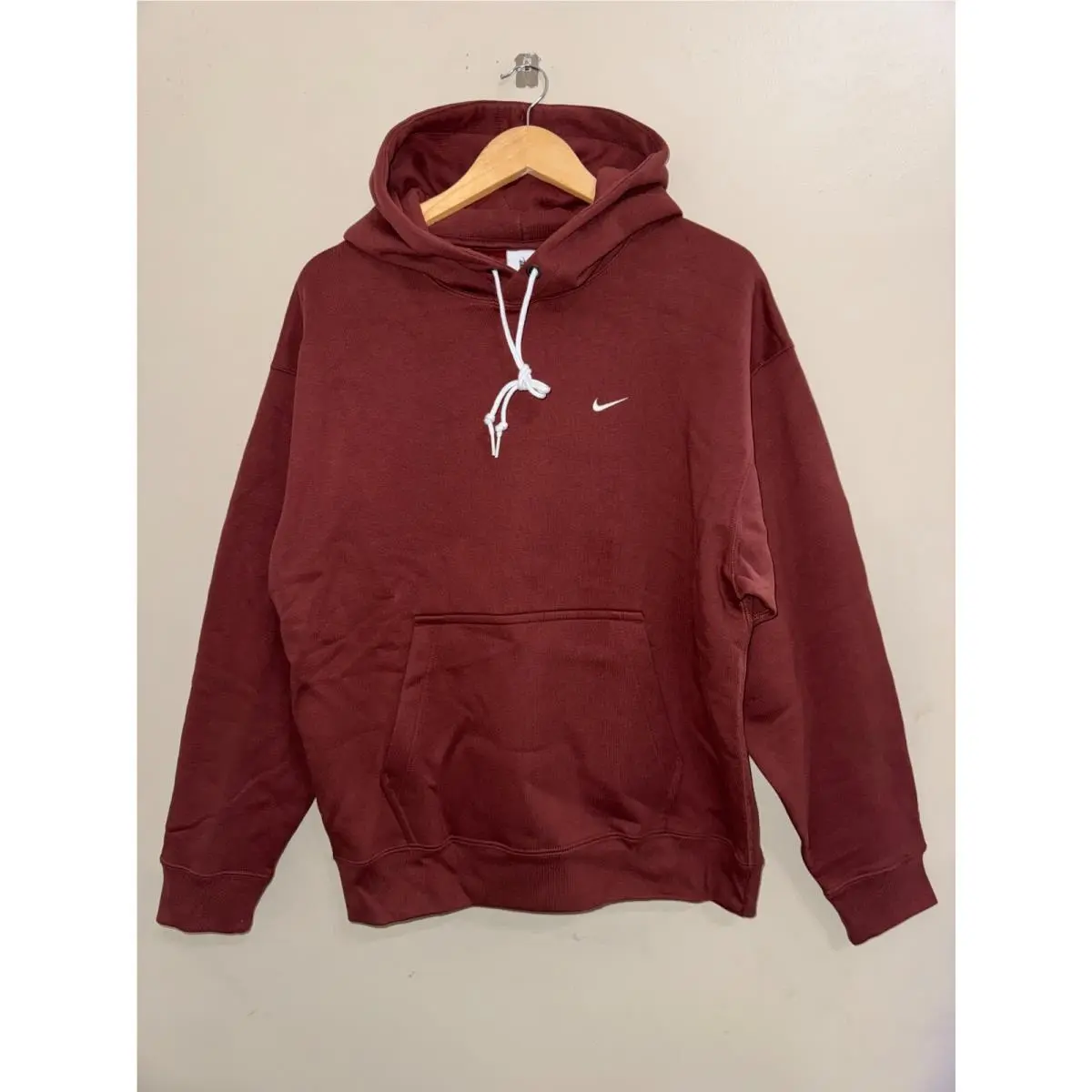 Nike Nikelab Solo Swoosh Heavyweight Hoodie Sweatshirt Fleece Mens S DX1355-231