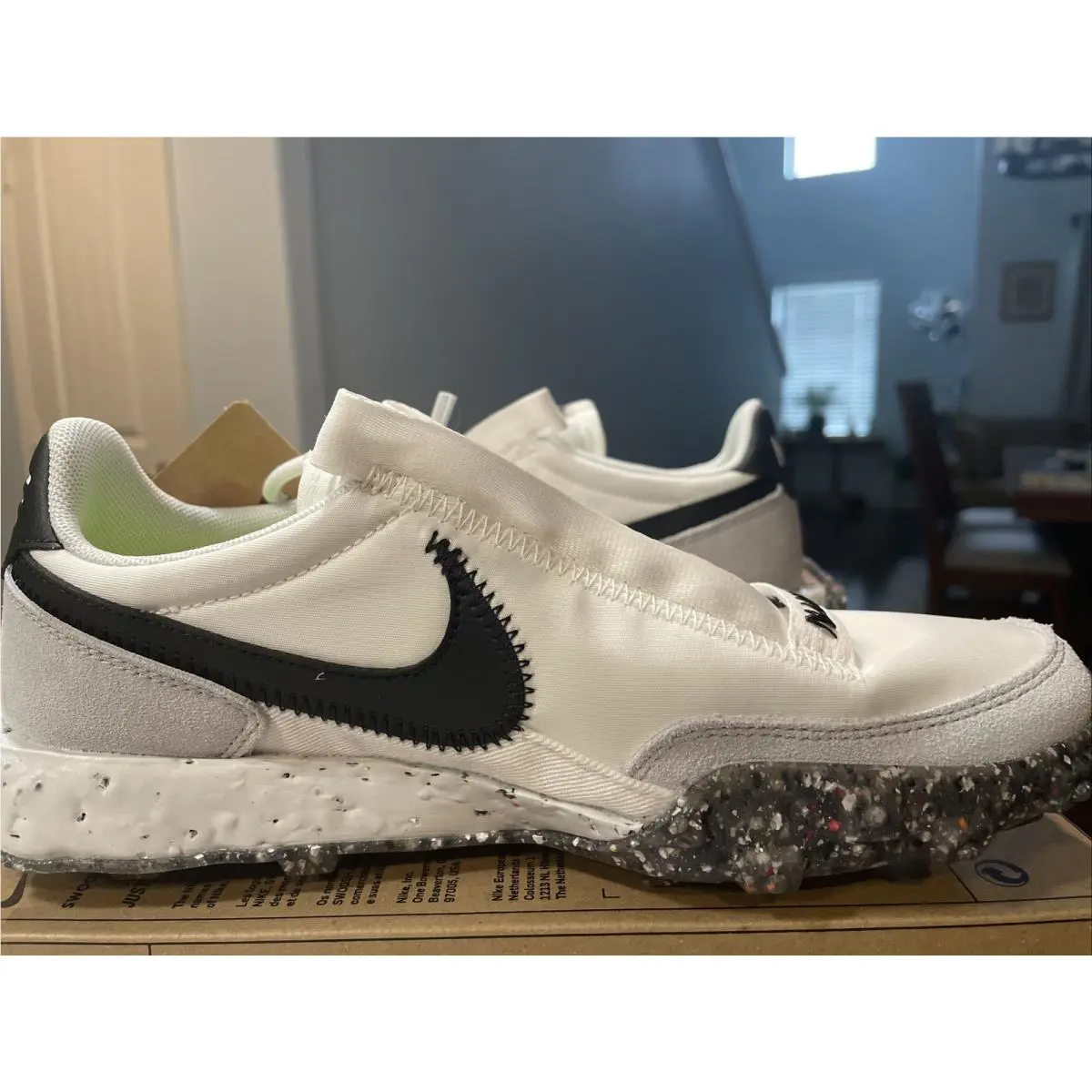 Nike shoes - Nike Waffle Racer Crater - Waffle Racer Crater - CT1983-104 - Black White 0