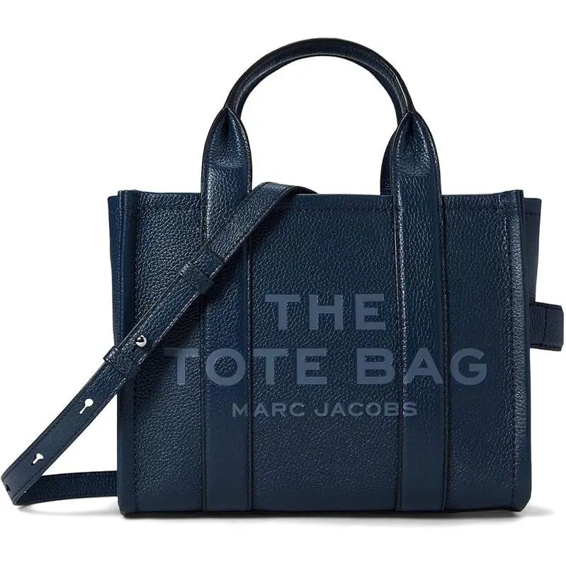 Marc Jacobs Small Tote Leather 1SZ Blue 196611005944 Box 38