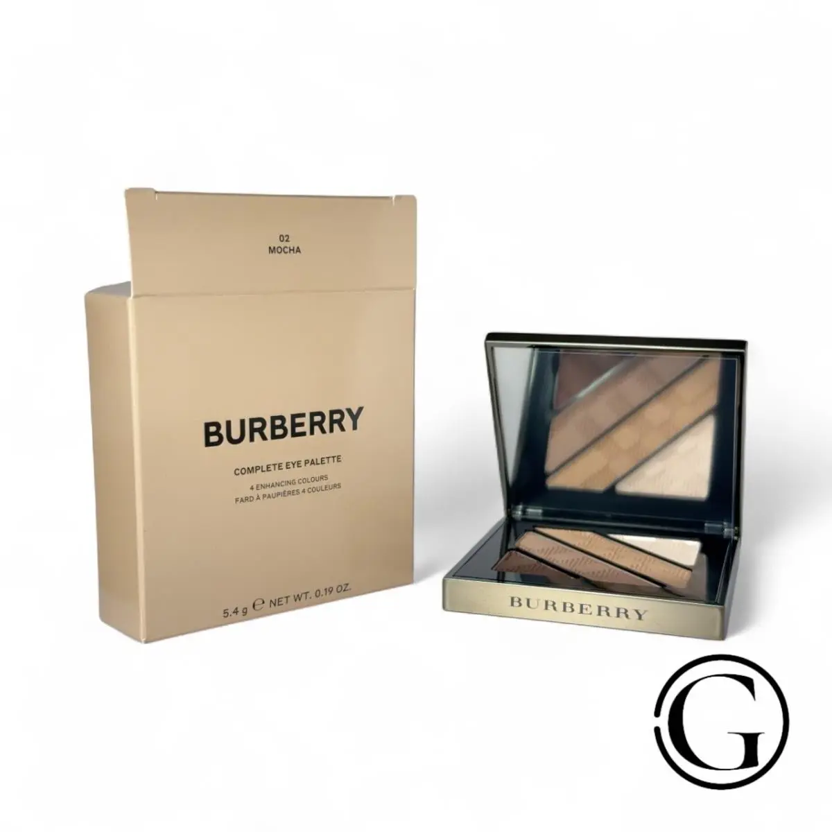 Burberry Eye Palette Complete Set with Brushes Color 02 Mocha Fresh