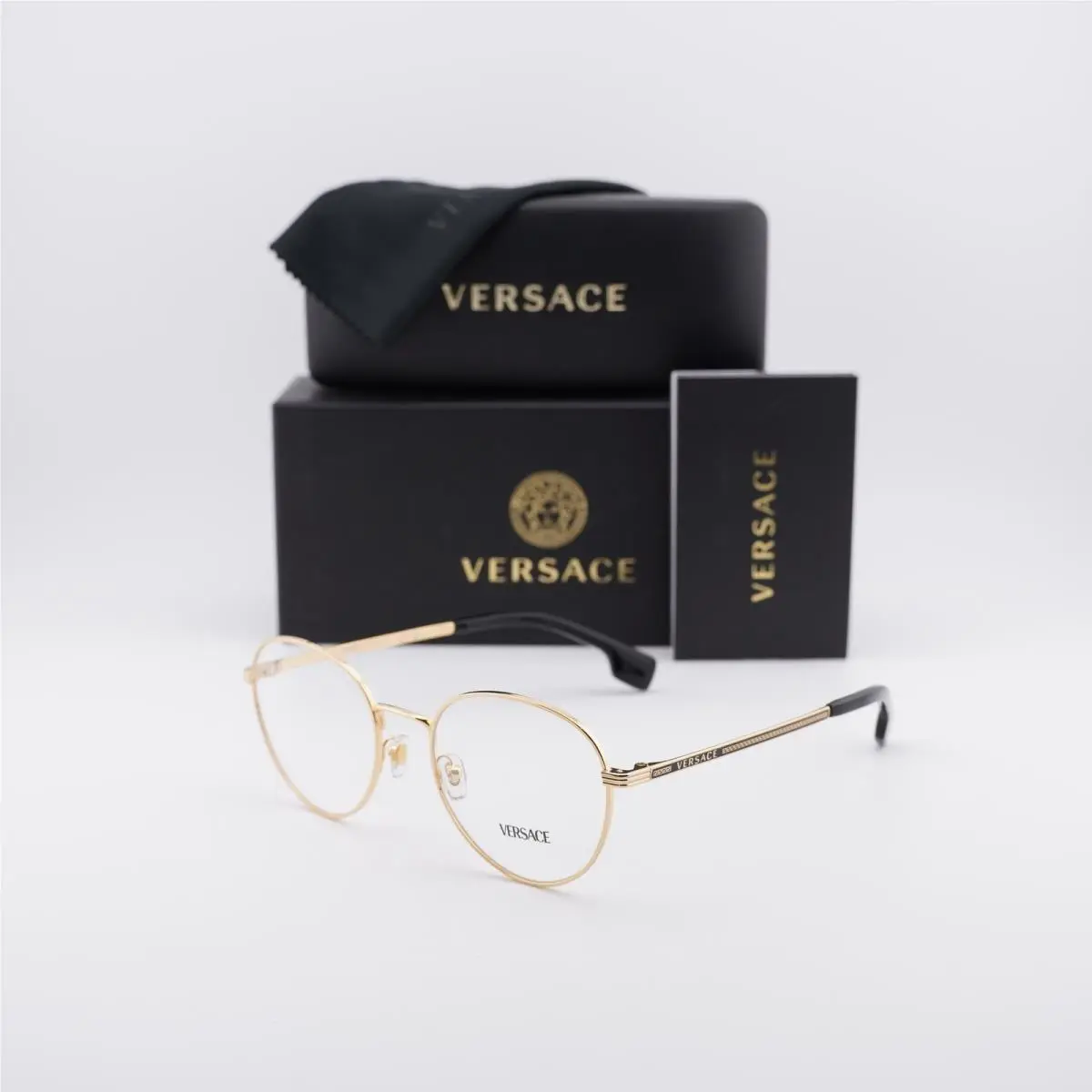 Versace VE1279 1002 Gold 53mm Eyeglasses