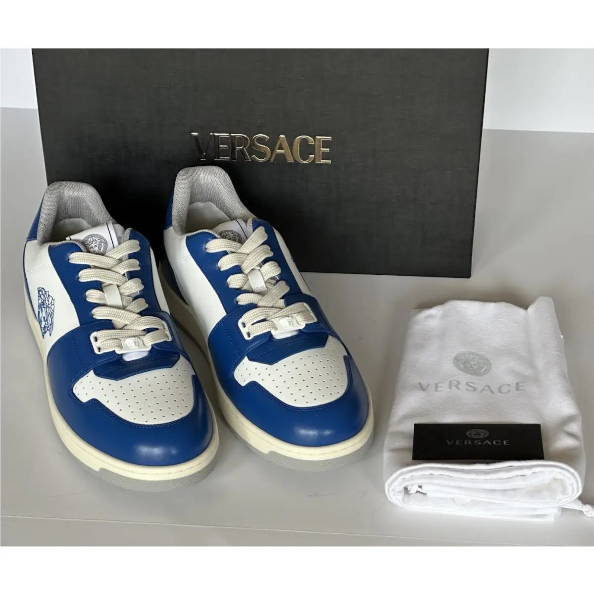 Versace shoes - Versace Medusa - Medusa - Blue/White 1