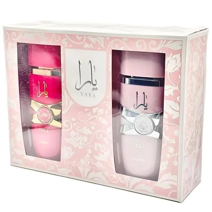 Lattafa Yara Yara Candy 2PC Gift Set For Women Edp 3.4 oz Each