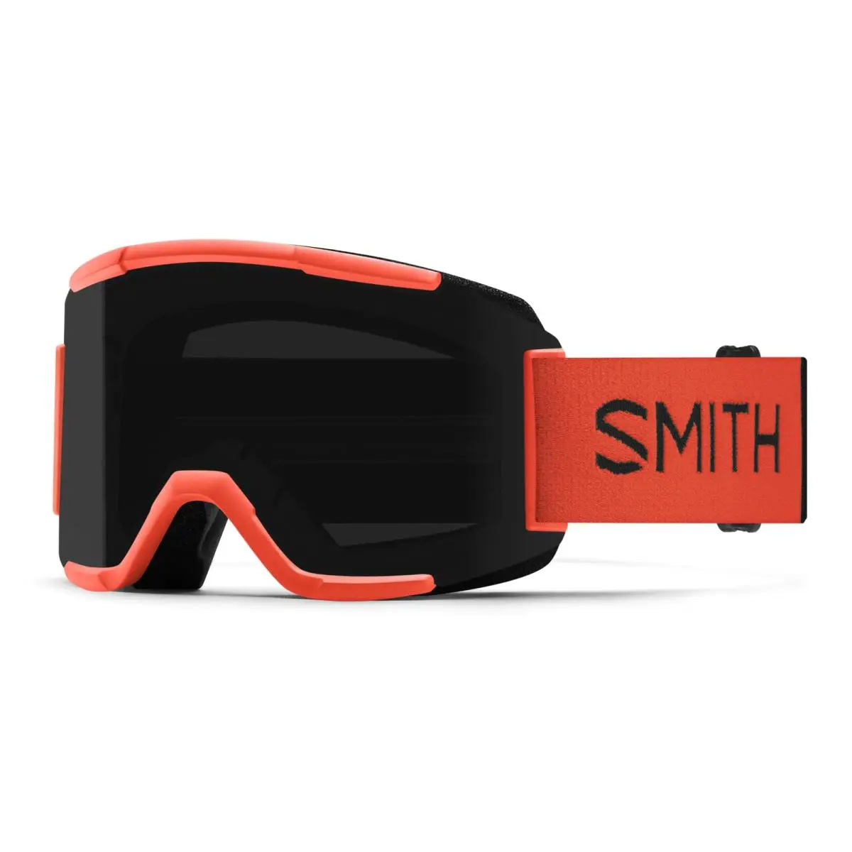 Smith Squad Cylindrical Performance Snow Goggles Chromapop Sun Black Clear Lens
