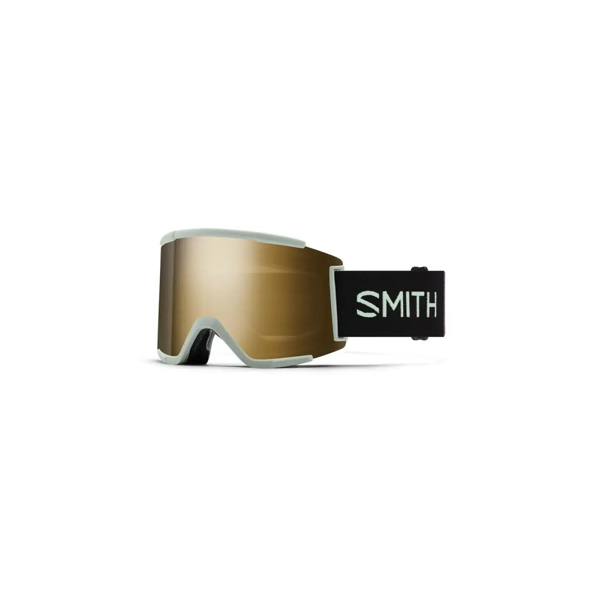 Smith Squad XL Goggles 2 Chromapop Lens Sun Black Gold Mirror Storm Blue Sensor by Smith Optics