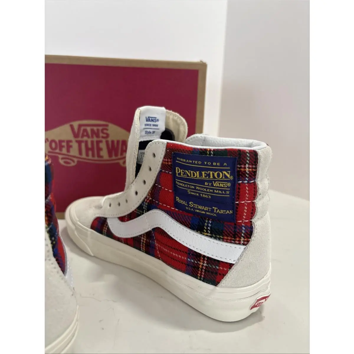 Vans shoes - VANS Sk8-Hi - VN0A38GF9GT - White 2