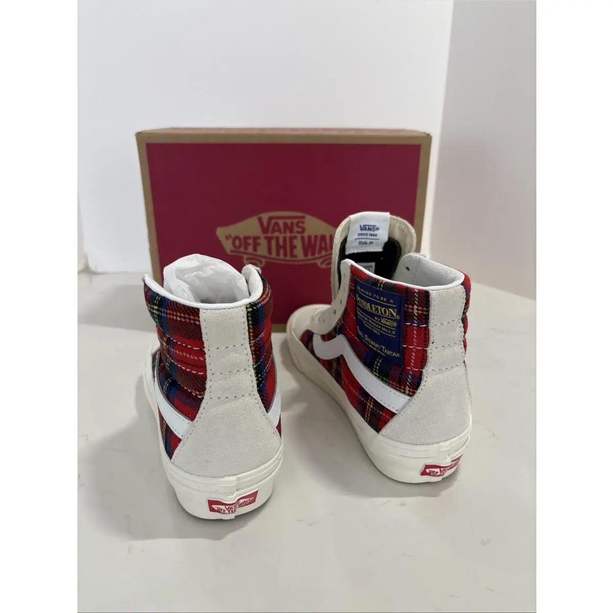 Vans shoes - VANS Sk8-Hi - VN0A38GF9GT - White 3