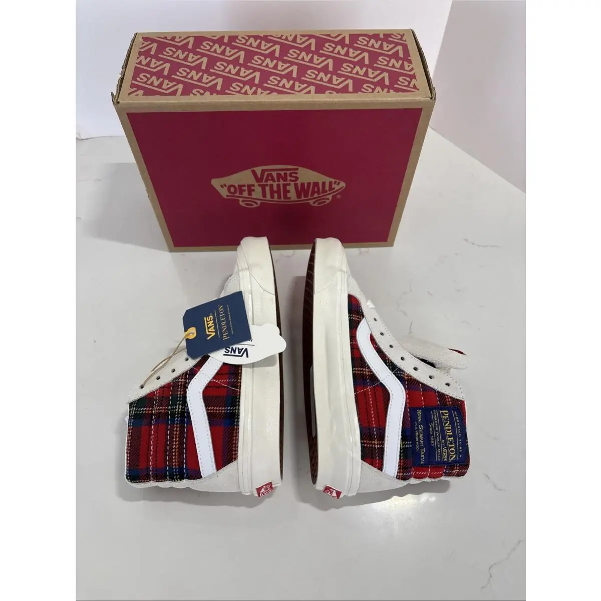 Vans shoes - VANS Sk8-Hi - VN0A38GF9GT - White 5
